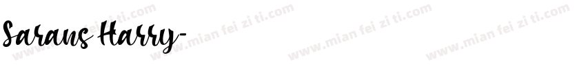 Sarans Harry字体转换